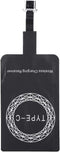 Hakeeta Universal Ultra Slim Wireless Charger - Qi Receiver for Android/iOS/Type C Mobile Phones