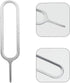 500pcs LALAFINA Sim Ejector Pin and Sim Tray Extraction Tool for Smartphones and Tablets