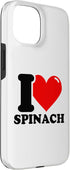 I heart spinach 15 I Love Spinach Case for iPhone