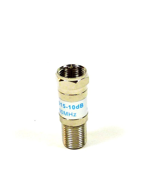 Phillmore 10 dB Coax Cable TV Signal Attenuator Pad; 42-110