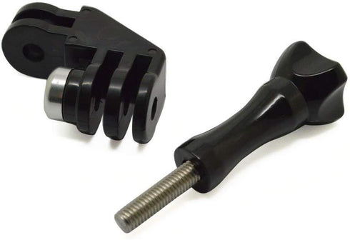Enhanced 90 Degree Direction Adapter Elbow Mount for Gopro Hero 12/11/10/9/8/7/6/5 Black, Flexible Camera Positioning