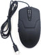 CBUS Wired USB C Mouse, 6-Button Quiet Click Computer Mouse - 4 DPI