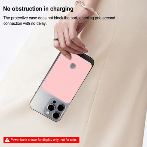 Tuvzylory Silicone Protective Case Compatible with Xiaomi Jinsha River Magnetic Power Bank, Shockproof, Dustproof, Full