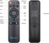 BPR1S Plus Air Mouse Remote Control, 2.4G RF Bluetooth Voice Remote with IR Learning for Android TV Box, Smart Projector
