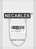NECABLES 6 Inch Short Telephone Cord, Wall Phone Cord for Landline RJ11 Male to Male