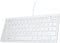 USB Mini Keyboard with Chocolate Buttons, Stylish Portable Ultra Slim for Mac and PC