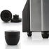 Tertullus 4 Pcs Ball Beads Speaker Isolation Feet, Audio Shock Absorber Subwoofer Isolation Pads 33×30 (Black)