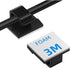30 Pcs Small Black Adhesive Cable Clips for Cord Management, Under Desk Nightstand Phone PC Charger Plug Speaker TV