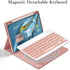 Keyboard Case Mouse Compatible with iPad Pro 11 inch (M4) 2024, Detachable Cute Color Keyboard Case, Supports Pencil