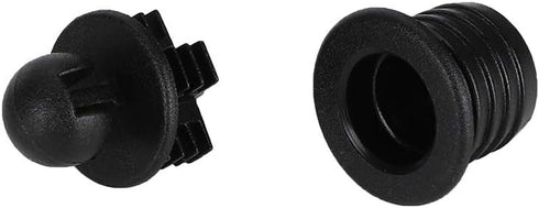 QANYEGN 10 Pairs Speaker Grill Guides, Plastic Ball and Socket Speaker Mesh Snap Fastener, Speaker Grill Pegs