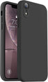 Vooii iPhone XR Case - Black, Upgraded Liquid Silicone, Soft Anti-Scratch Microfiber Lining, Square Edges, Camera