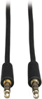Tripp Lite 3.5mm Mini Stereo Audio Cable for Microphones, Speakers and Headphones (M/M) 50-ft.(P312-050) by Tripp Lite