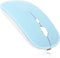 UrbanX Bluetooth Rechargeable Mouse for Dell XPS 9300 - Wireless Mouse for Laptop/PC/Mac/iPad Pro, Sky Blue