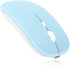 UrbanX Bluetooth Rechargeable Mouse for Dell XPS 9300 - Wireless Mouse for Laptop/PC/Mac/iPad Pro, Sky Blue
