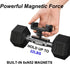 Kikmrp Toolbox, ATV,360 4-7" Magnetic Phone Holder for Treadmill,Gym, Motorcycles Tank, Golf Cart, Mechanics, Car