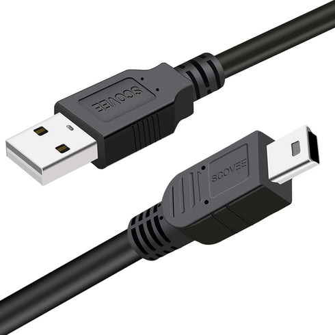 10FT USB Camera Cable for Canon Rebel/PowerShot/EOS/DSLR/ELPH Digital Cameras, Transfer Wire Data Cable