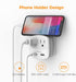 TESSAN European Travel Plug Adapter Converter, 2 USB, Type C Outlet Charger for US to Most of Europe