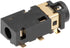 uxcell PJ-242B 2.5mm 6 Pin Stereo Jack Audio Video Connector - 10Pcs Black PCB Mount Headphone Socket