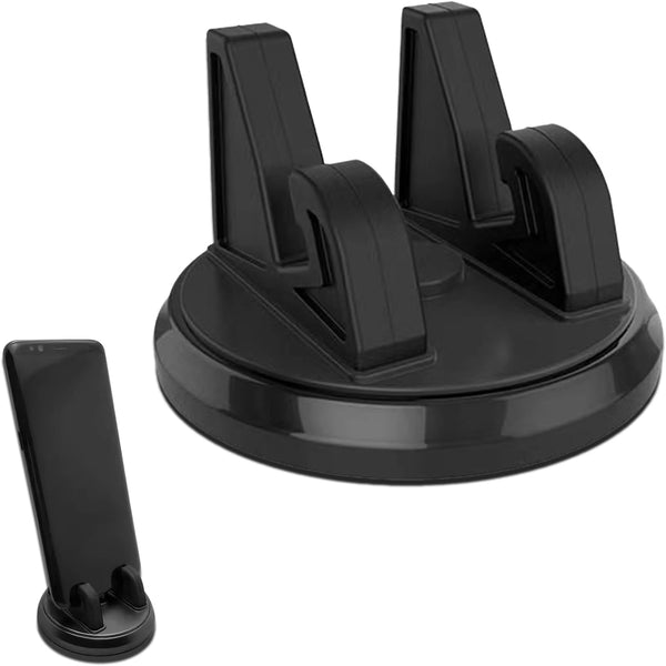 1 PC Car Dashboard Cell Phone Holder, Vertical Horizontal Rotate Design, Universal Automotive Mount