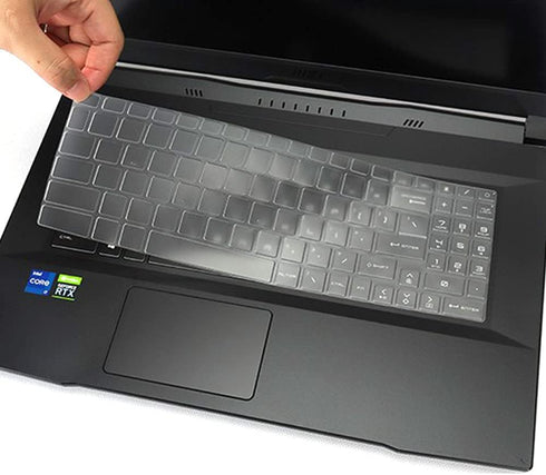 Keyboard Cover for 2023 MSI Stealth 17/16 Studio/Raider GE78HX GE68HX, Katana GF66 GF76 11UE 12UE/Sword 15 17/Crosshair