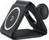 Magnetic Wireless Charging Station 3-in-1, Foldable, Magnetic Fast Charger for iPhone 15/14/13/12 Pro Max, Smart Watch
