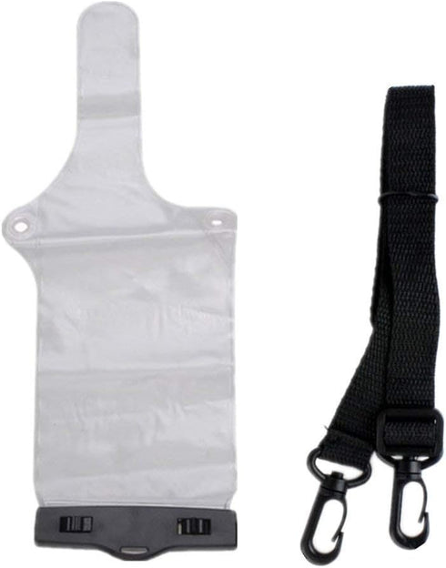 Lsgoodcare 2Pcs Portable Two Way Radio Waterproof Bag Case Compatible with Motorola Kenwood Walkie Talkie Radio