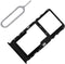zhxchzhi Sim Card Tray SD Holder Slot Card Replacement for TCL Stylus 5G