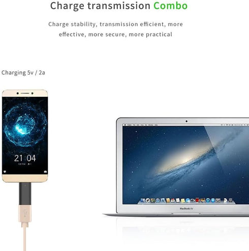 4 Pack Black Adapter - Female Lightning to Male USBC, Supports Charging and Data Transfer, Compatible with iPhone 15