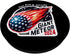 Funny 2024 Election Giant Meteor Candidate Independent PopSockets Standard PopGrip