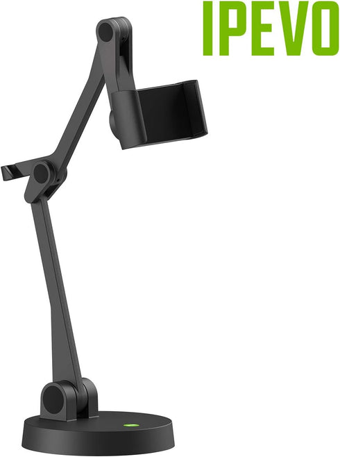 IPEVO Communication Uplift Multi-Angle Arm for Smartphones, Multi-Jointed Phone Holder for Visual and Presentations