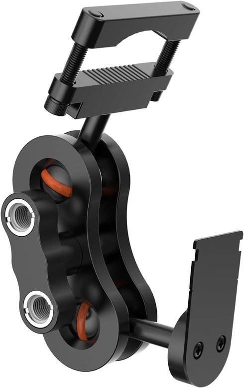 SDSACZMU Rearview Mirror Radar Detector Mount, Aluminum Rearview Mirror Rod Radar Mount,for Escort