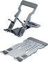 Phone Stand for Desk, Adjustable Cell Phone Stands, Foldable Metal Stands for All Smartphones