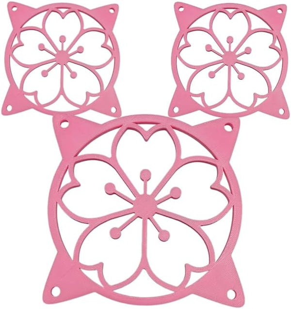 SplashNColor 120mm Sakura Fan Grill Decorative Cover, Super Cute Functional Cherry Blossom