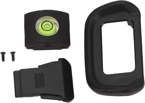 WIHFHGZ Camera Viewfinder Eyecup, Hot Shoe Cover and Level Set for R10, 3