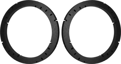 5.25" Speaker Spacers Depth Extender Rings - 1 Pair - 1/2" Thick - ID: 4 3/4" OD: 5 3/4" - SSK525K Stackable