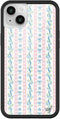 Wildflower Cases - Compatible with iPhone 13/14 | Protective Black Bumper, 6.5ft Drop