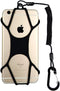 Gear Beast Universal Phone Lanyard Holder, Silicone Neck Strap and Ring Grip for Cell Phones