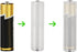 AEDIKO 10pcs AAA to AA Converter AAA to AA Battery Adapter AAA to AA Battery Converter Holder AAA to AA Adapter for AAA