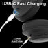Soul Ultra Wireless 2 - Black Wireless Over Ear Bluetooth Headphones, 65 hrs Playtime, Low Latency, Deep Bass, Foldable