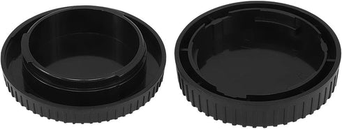 Haoge Camera Body Cap and Rear Lens Cap Cover Kit for Samsung NX Mount Cameras NX1 NX5 NX10 NX20 NX30 NX200 NX210 NX300