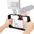 ARTIBETTER Filmmaking 9.84X5.11X1.57In Mobile Phone Video Rig Handheld Camera Holder with Cold Shoe Mounts