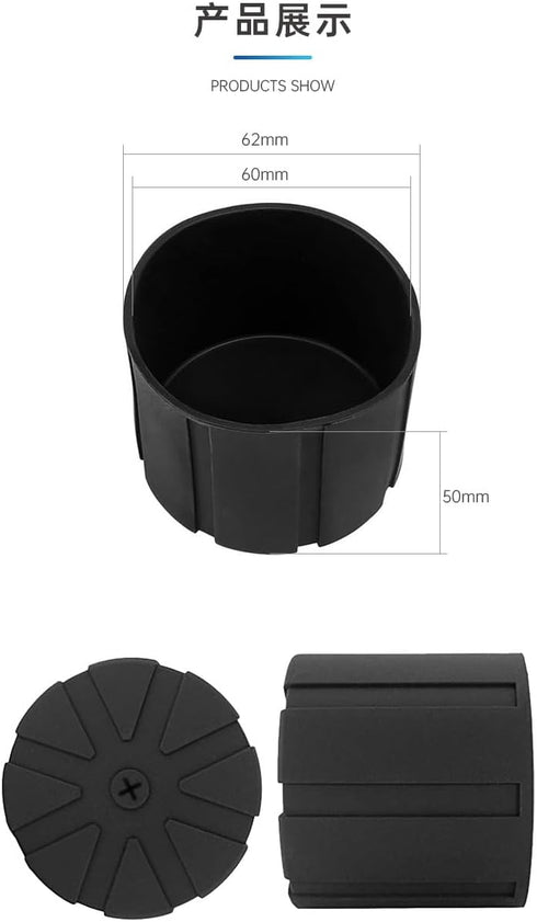 TONHOKJ 60120mm 3 Universal Camera Lens Cover for DSLR & Mirrorless Cameras, Flexible Front Lens Protector, Dustproof
