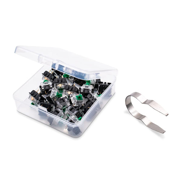 Gateron 3-pin Switches for Mechanical Keyboard - Pack of 32 (Green)