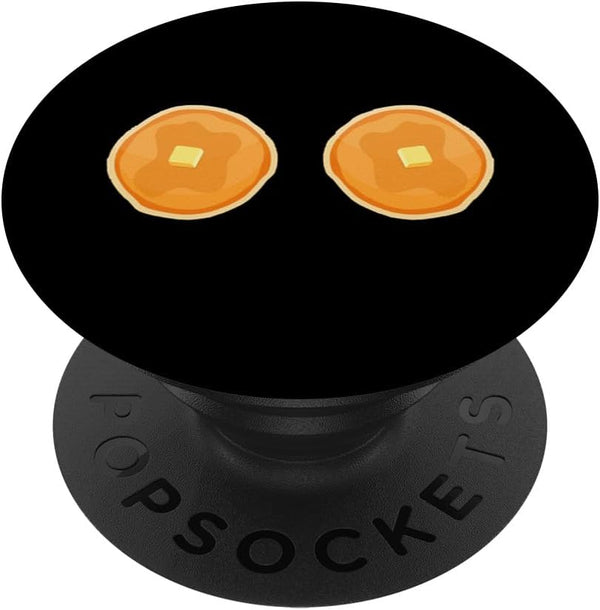 Pancake Boobs - National Maple Syrup Day, Funny Boob Gift PopSockets Standard PopGrip