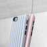 GLBYDLO /8/7 2-Layer Compatible with iPhone SE Cute Phone Case,Striped Aesthetic Pattern Design,Scratch Resistant