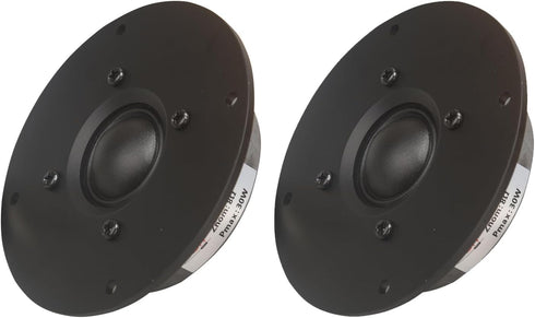 HIFIDIY LIVE 2PCS HiFi 4 inch Tweeter Speaker Unit 25-core Black Silk Membrane 8OHM