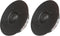 HIFIDIY LIVE 2PCS HiFi 4 inch Tweeter Speaker Unit 25-core Black Silk Membrane 8OHM