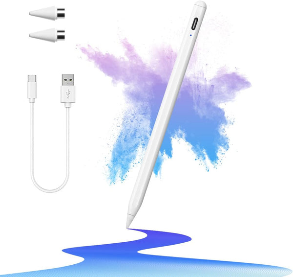EFAITHFIX Stylus Pen for Touch Screens, Magnetic Design Rechargeable Active Stylus for iOS/Android/Tablet/iPad Pro
