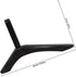 UKCOCO Universal Tabletop Tv Stand Base with Screws Aluminum Alloy Desktop Mount Holder Replacement for Flat Screen