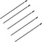 SJZBIN 5PCS Black Plastic Protective Antenna Tubes with Cap Suitable for Remote Control